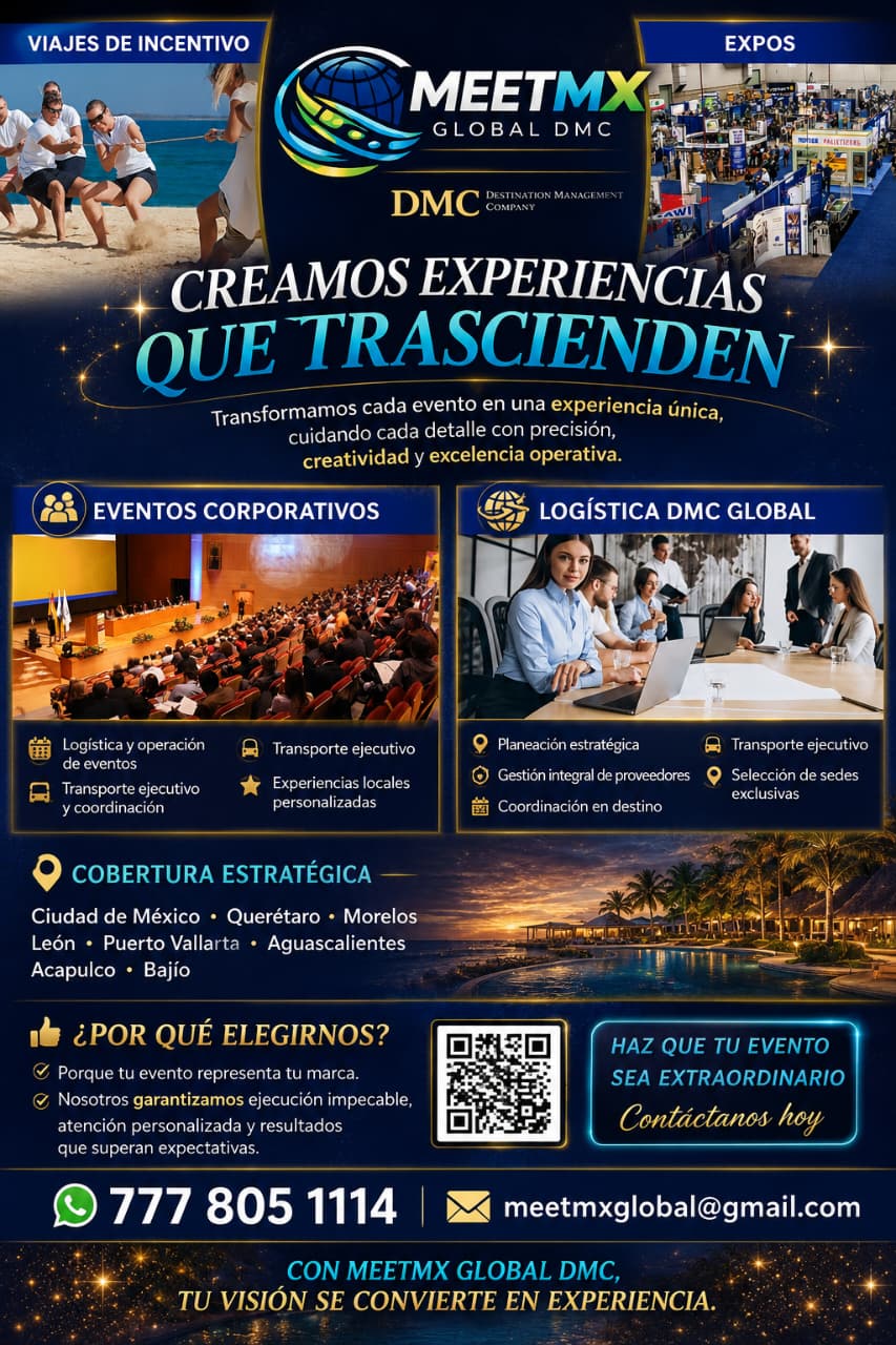 Servicios MeetMx Global DMC