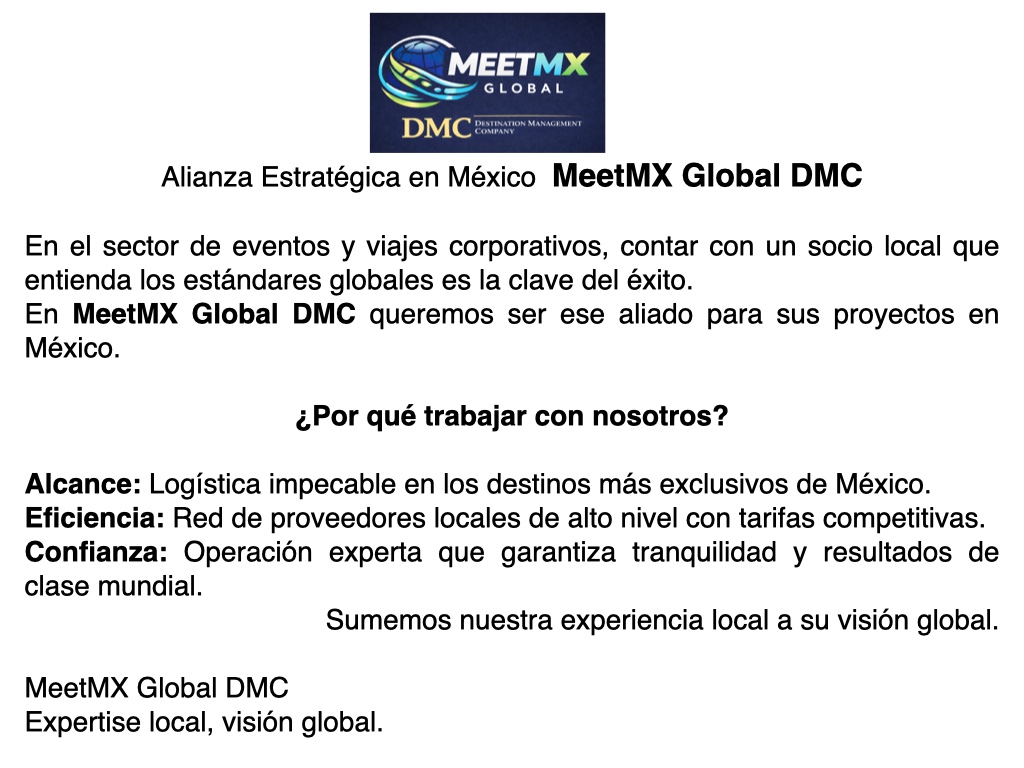 Flyer MeetMx Global DMC